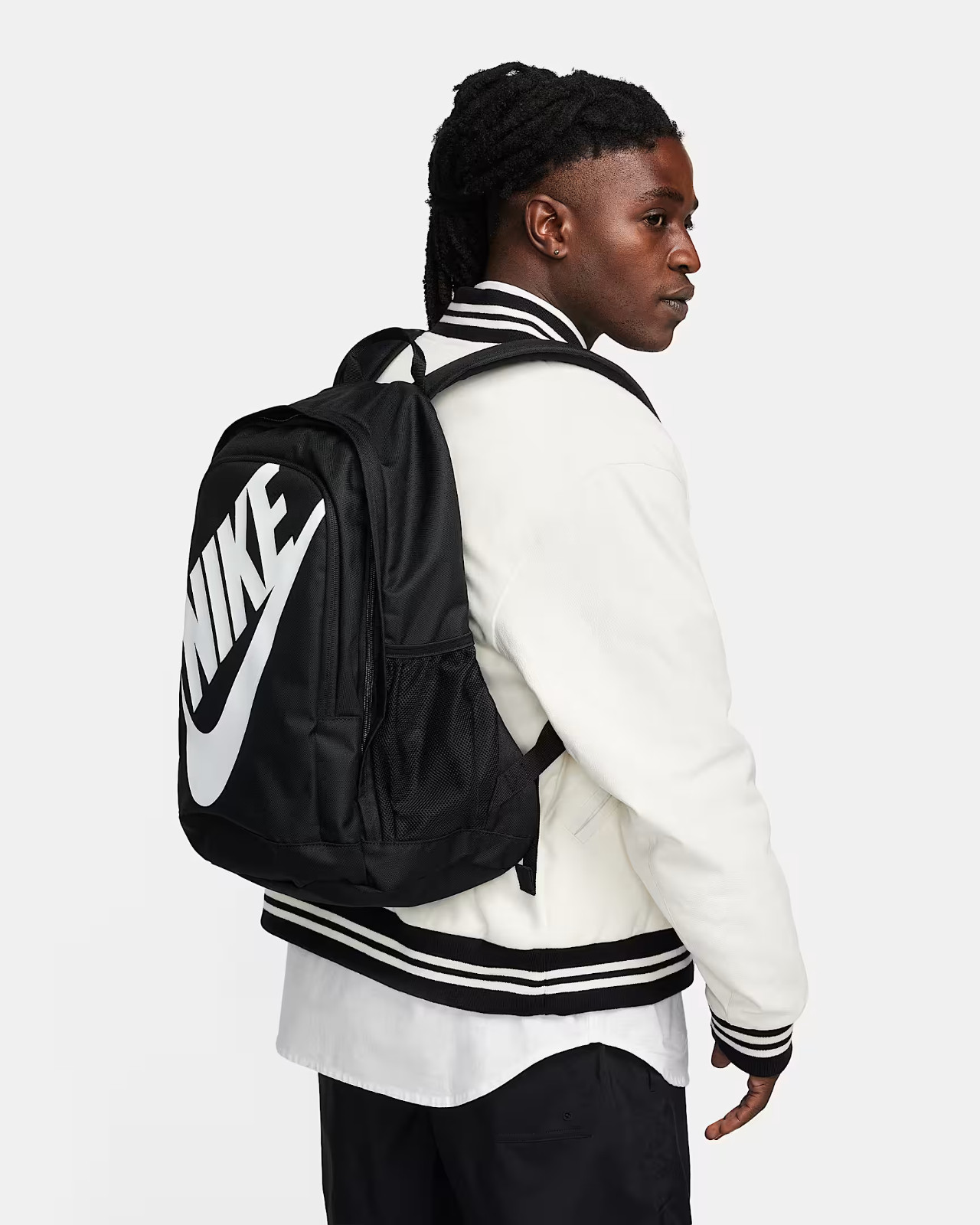 Nike Hayward Black White Laptop Unisex Backpack BA5217 010 New