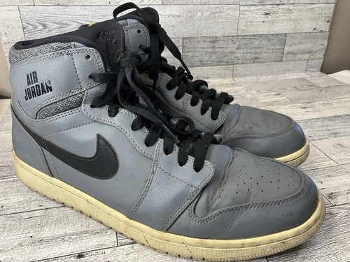 Nike Rare Air Jordan 1 Retro High LE Size 11 Cool Gray White 332550-014 - Picture 1 of 10