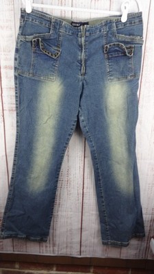 Vintage Y2K Revolt Jeans Co light wash blue Bootcut Jeans Womens 20