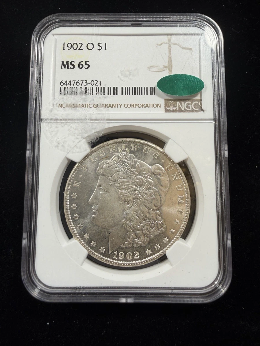 モルガンダラー　銀貨　1902 o NGC MS65 1902 Year Grade MS 65 Morgan Dollars (1878-1921) for sale | eBay