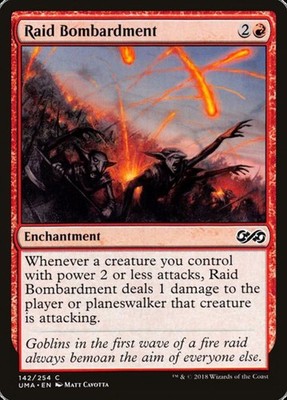 Raid Bombardment (Ultimate Masters 142) - Common Magic: The Gathering Karte
