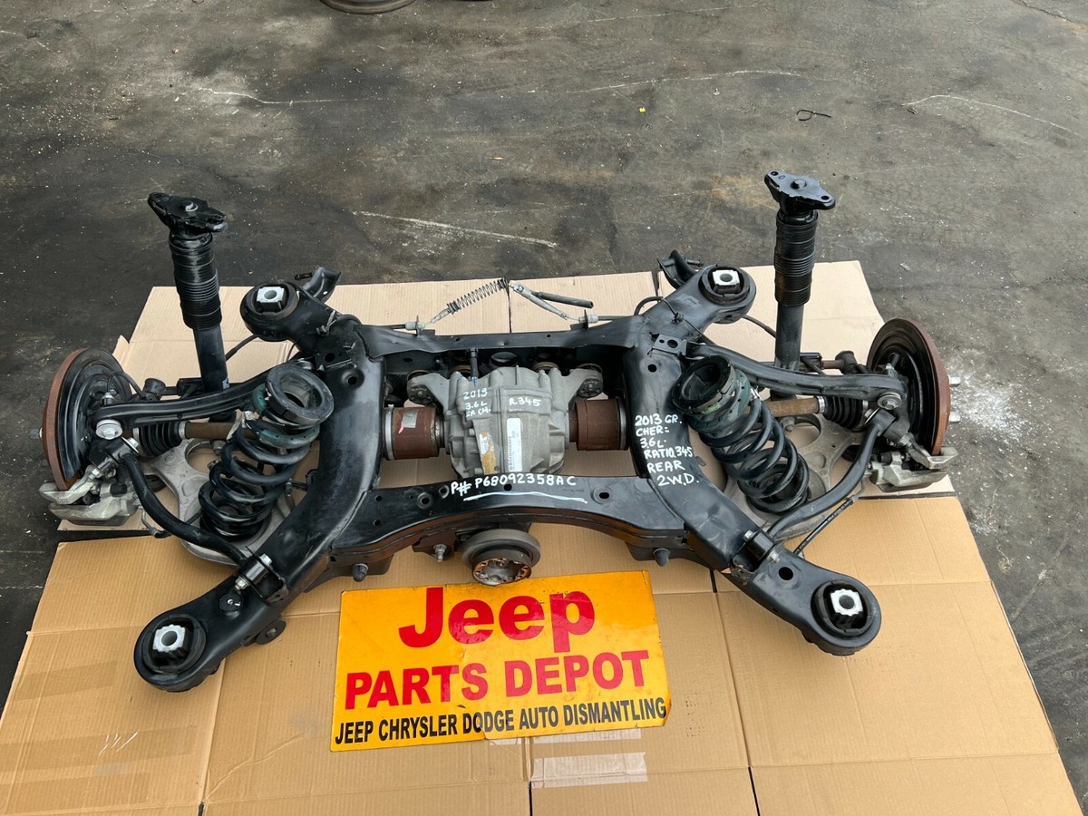 2011 2018 JEEP GRAND CHEROKEE 3.6L REAR SUSPENSION CARRIER 2011 2018 JEEP GRAND CHEROKEE 3.6L REAR SUSPENSION CARRIER