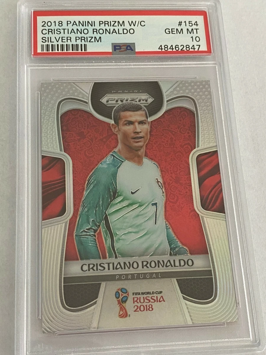 Panini Cristiano Ronaldo Soccer Sports Trading Card Singles for