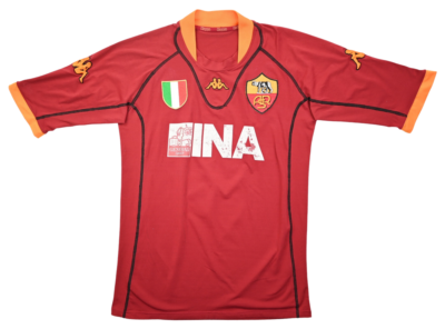 Kappa 2001-02 AS ROMA *MONTELLA* SHIRT TRIKOT XL | eBay
