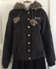 Everlast Bomber Jacket Size 10 Grey