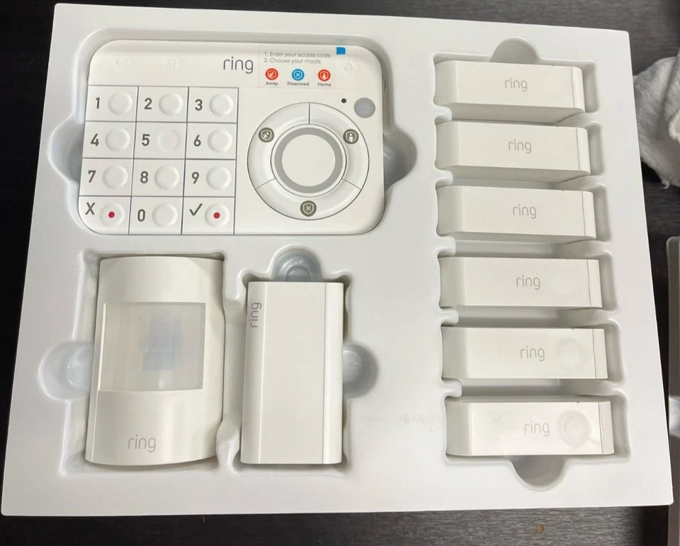 Ring Alarm Wireless Security Kit Home System - 10 Piece, New - Image 2 of 4