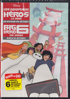 BIG HERO THE SERIES Back In Action! (DVD 2018) NEW SEALED Region