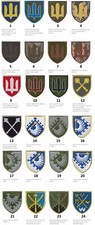 Ukraine Krieg Milit&auml;r Moral Aufn&auml;her 8er SET Aufn&auml;her zur Auswahl