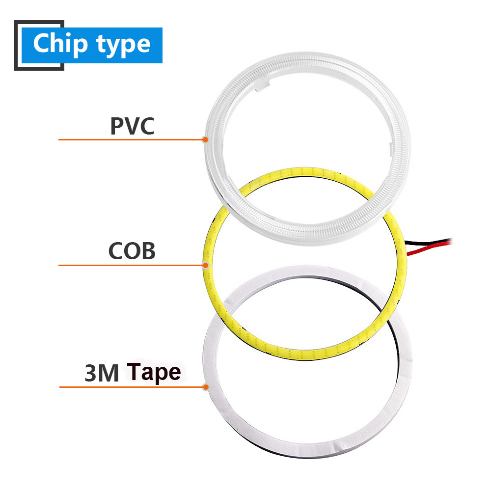 100mm RGB LED Halo Rings - Brighten Your Way In Style - Foto 5