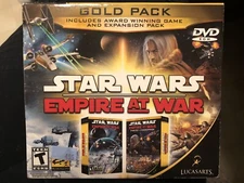 Star Wars: Empire at War -- Gold Pack Jewel Case DVD Rom Game