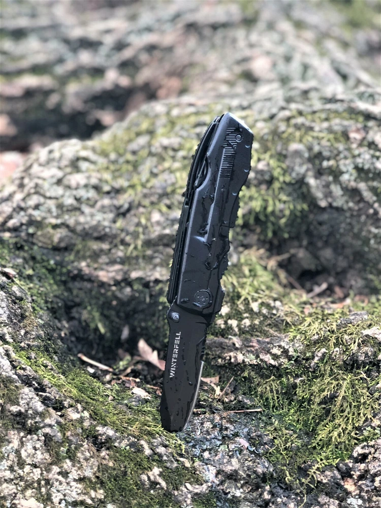 Multi tool Knife WINTERFELL Multipurpose Outdoor Folding Pocket Pliers Multitool