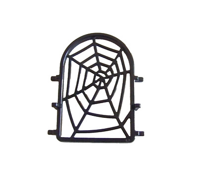 Accessoire PLAYMOBIL Moyen-Âge - Grille Toile D'Araignée Noir Pour Fenêtre - Réf. 3274