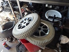PRIDE-JAZZY Drive Wheels- Tires For Power Wheelchair 3.00-8 W, INNER TUBES READ