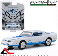 GREENLIGHT 30150 1:64 1978 PONTIAC FIREBIRD MACHO TRANS AM #87 WHITE