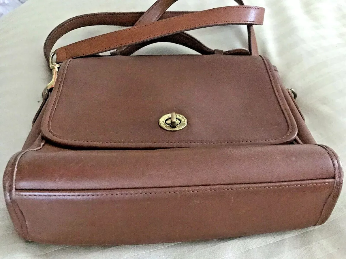 Cognac coach best sale purse