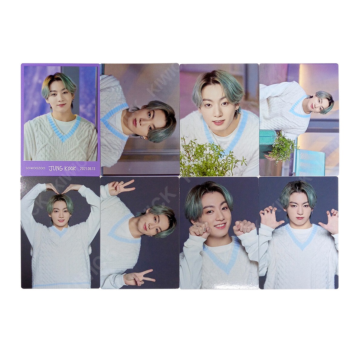 BTS 2021 Muster SOWOOZOO Mini Photocard Photo Card + Free Photo +