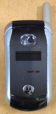 Motorola V series V276 - Black and Silver  Verizon  Rare Flip Phone - READ
