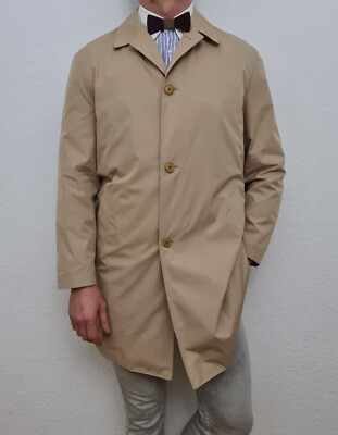 Hugo Boss Black Label TOROS Trenchcoat Übergangsmantel Mantel Jacke Braun Gr. 52
