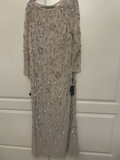 adrianna papell dress 16w 