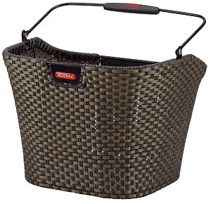 KLICKfix FAHRRAD-LENKERKORB STRUCTURA KORB BRONZE