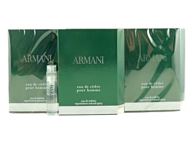 GIORGIO ARMANI EAU DE CEDRE POUR HOMME oz x