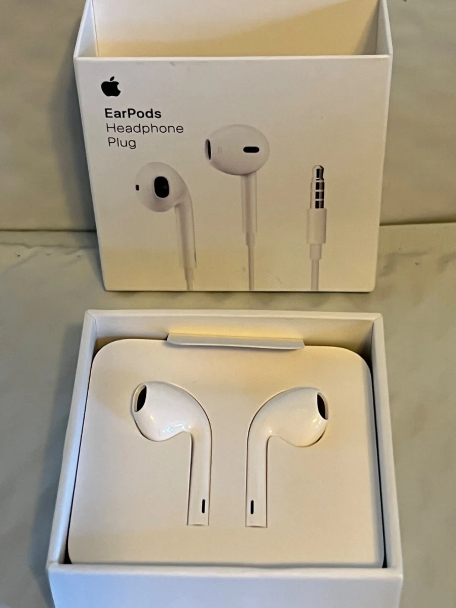 Genuine Apple EarPods with 3.5mm Headphone Plug White MNHF2AM