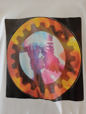 DIE KRUPPS. SONDERPRINT UNIKAT.VON PIC DISC. LONGSLEEVE SHIRT GR.L. 52/54 SUPERZ