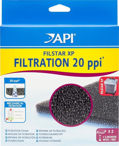 API FILSTAR XP FILTRATION FOAM 20 PPI Aquarium Canister Filter Filtration Pads