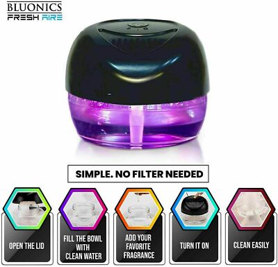 Bluonics Fresh Aire 3-Pack Water Air Washer, Air Revitalizer