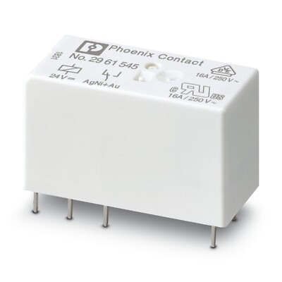 10 Pack of Phoenix Contact Single relays - REL-MR- 24DC/21HC AU 2961545
