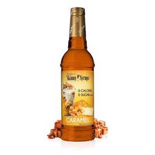 Jordan's Skinny Mixes Sugar Free Coffee Flavoring Syrup Caramel 25.4 Fl Oz