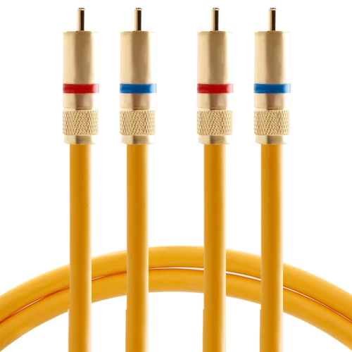 Van Den Hul Halogen Hi-END Audio RCA Cable Extend Signal Interconnect Cable New - Picture 10 of 14
