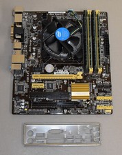 ASUS B85M-E/CSM REV 1.02 Intel i5-4460 3.2GHz Quad Core 16GB DDR3 IO Shield