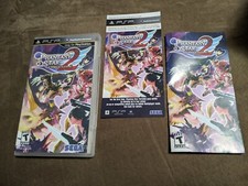   No Game - PSP Case  Manual Only   Phantasy Star Portable 2 - Authentic