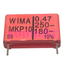 MKP10 0.47UF 180V 250V 10% WIMA Capacitor 2pcs