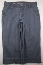 Women's 2010 Dockers Mid Rise Chino Capri Pants Blue Size 4 30x17 