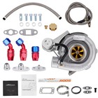 <!--F#f_0-->Upgrade Billet T3 Turbo & Oil Line Kit for 1.5L-2.5L 4 6 Cyl Oil Cooled 420HP<!--F/-->