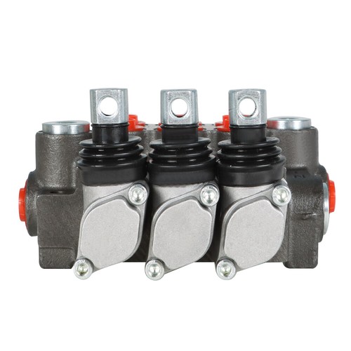 Hydraulic Directional Control Valve 3 Spool 13GPM BSPP Interface New - Picture 13 of 19