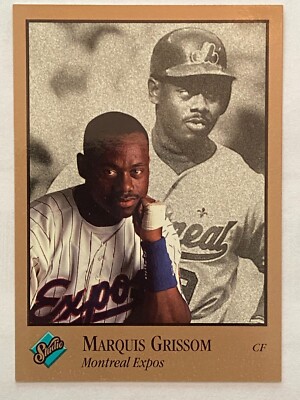 1992 Studio #55 Marquis Grissom Montreal Expos