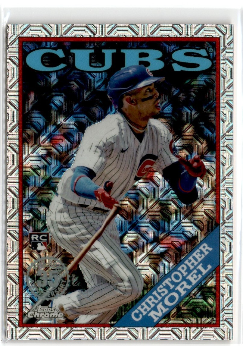 2023 TOPPS SERIES 1 SILVER PACK MOJO CHRISTOPHER MOREL RC #T88C-4
