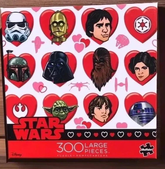 STAR WARS - 300 Piezas Grandes Rompecabezas Día de San Valentín Nuevo Foto 3 de 3