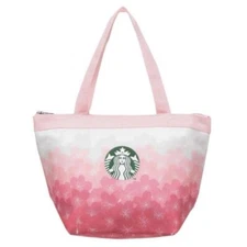 Starbucks Japan SAKURA 2022 Insulated Tote Bag Cherry Blossoms New Limited