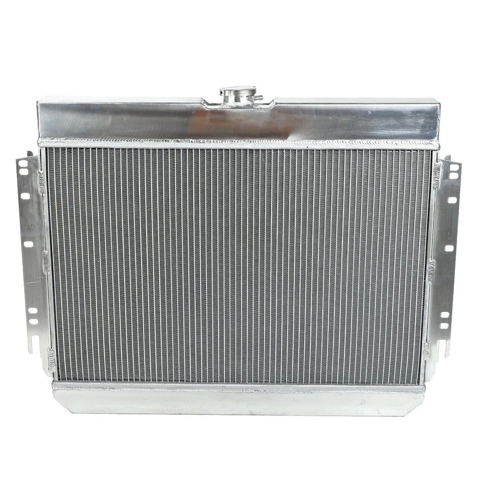 Radiador de alumínio 3 fileiras para 1963-1968 Chevy Impala L6 V8/1964-1967 EI Camino - Imagem 4 de 4