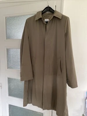 Joli Trench Coat Armani Kaki Femme 48 Impermeable Tendance Pluie - Photo 1/4