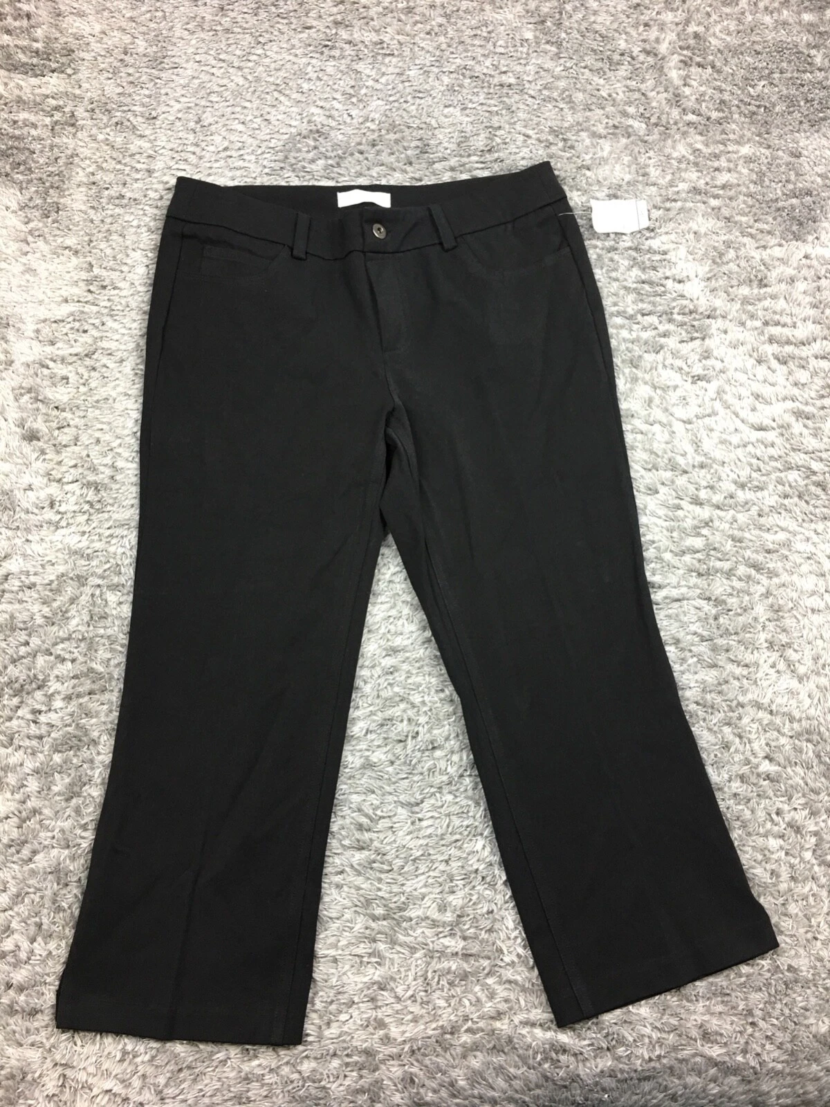 Christopher & Banks Capri Pants Womens Size 8 Black Twill Stretch
Opens in a new window or tab