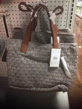 THE SAK Women's Fairmont Crochet Large Tote - Choose Urban/Vintage/Cloud Static 