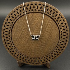 Wonderful Butterfly Shaped Amazing Sterling Silver925 Pendant And Chain Necklace