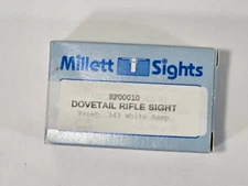 Millett Sights Dovetail Sight - Front - .343 White Ramp - RF00010
