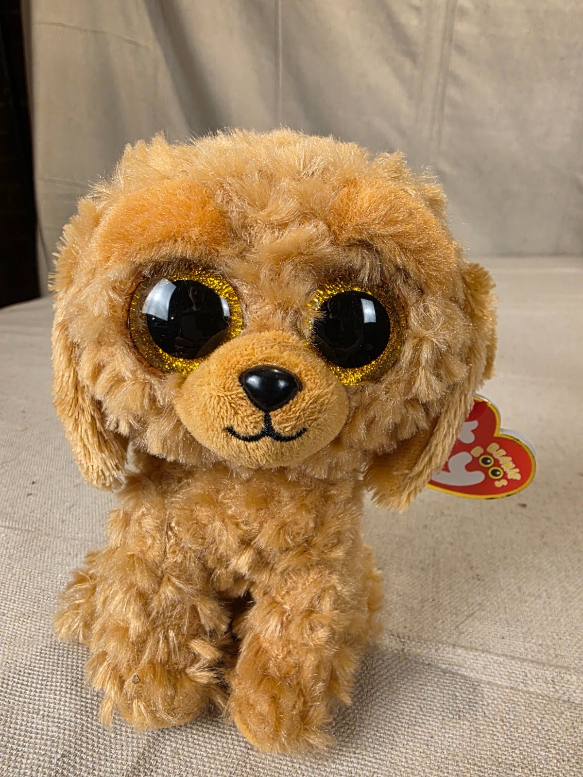 TY Beanie Boos NOODLES Golden Doodle Dog Plush 6"