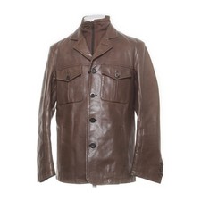 Marlboro Classics, Jacke, Herren, Größe: L, Braun, Leder, Einfarbig #Hjo